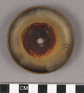 Thumbnail of Commemorative Olympic Candelabrum Drip Pan  (1977.01.0014J)