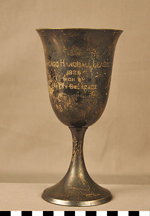 Thumbnail of Trophy Goblet: Chicago Handball League (1977.01.0016)