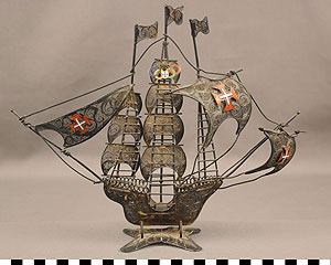 Thumbnail of Ship Model: Portuguese Galleon  (1977.01.0096)