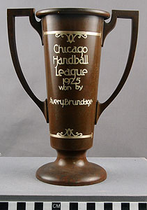 Thumbnail of Trophy, Loving Cup: Chicago Handball League 1925 (1977.01.0170)