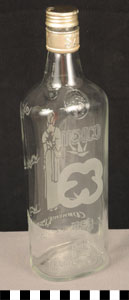 Thumbnail of Bottle of "Tequilla Sauza" (1977.01.0174B)