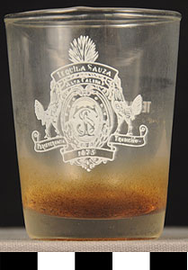Thumbnail of "Tequila Sauza" Shot Glass (1977.01.0174G)