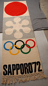 Thumbnail of Commemorative Hanging: XI Winter Olympics (1977.01.0386)