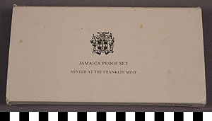 Thumbnail of Coin Case Cover, Jamaica Proof Set (1977.01.0426I)