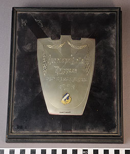 Thumbnail of Commemorative Plaque: "Kunniapalkinta Reippaan" (1977.01.0467)