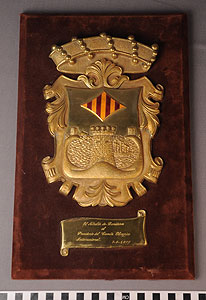 Thumbnail of Plaque: City of Benidorm  (1977.01.0470)