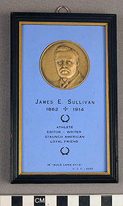 Thumbnail of Plaque: James E. Sullivan, Amateur Athletic Union (1977.01.0683)