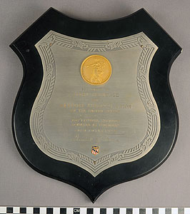 Thumbnail of Plaque: President, Amateur Athletic Union (1977.01.0765)