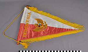 Thumbnail of Commemorative Pennant: Indonesia (1977.01.0798)