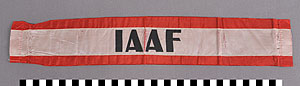 Thumbnail of Armband: IAAF (1977.01.0813)