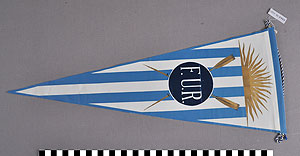 Thumbnail of Commemorative Pennant: F. U. R. (1977.01.0834)