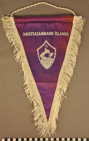 Thumbnail of Commemorative Pennant: Icelandic Sports Association for the Disabled, Ipróttasamband (1977.01.0836)