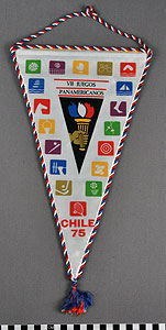 Thumbnail of Commemorative Pennant: VII Pan American Games (1977.01.0841)