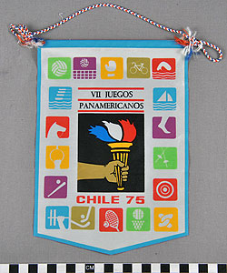 Thumbnail of Commemorative Pennant: VII Pan American Games (1977.01.0842)