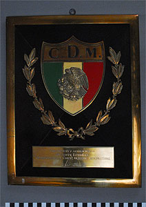 Thumbnail of Commemorative Plaque: C.D.M. (1977.01.0880)