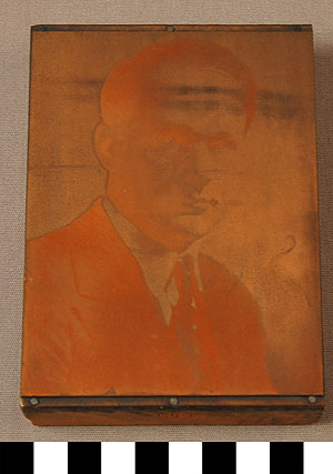 Thumbnail of Photographic Etching Plate: Avery Brundage (1977.01.0885)