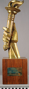 Thumbnail of Trophy: For Meritorious Service To Amateur Athletics (1977.01.0887)