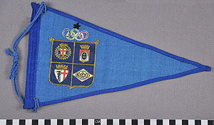 Thumbnail of Commemorative Pennant for Olympics (1977.01.0888)