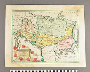 Thumbnail of Map: Regiones Danubianae: Pannonia, Dacia, Moesia (1989.11.0051)