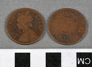 Thumbnail of Coin: Republic of India, 1 Quarter (2008.22.0261)