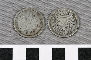 Thumbnail of Coin: Republic of Guatemala, 25 Cents (2008.22.0279)
