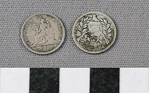 Thumbnail of Coin: Republic of Guatemala, 1/2 Real: 1894 (2008.22.0283)