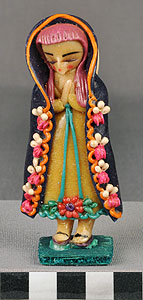 Thumbnail of Nativity Set: Female Figure in Black Cloak (2009.05.0267K)