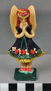 Thumbnail of Nativity Set: Blue Angel (2009.05.0267Q)