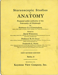 Thumbnail of Stereoscope Cards, Edinburgh Anatomy: Lower Limb Continued - Title Card (2009.10.0003C)