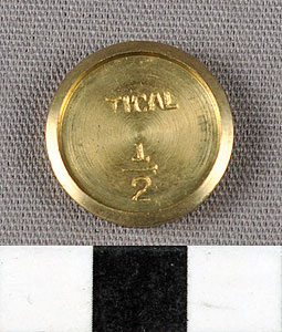 Thumbnail of Weight Set: 1/2 Tical (2010.01.0194E)