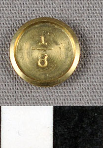 Thumbnail of Weight Set: 1/8 Tical (2010.01.0194G)