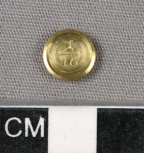 Thumbnail of Weight Set: 1/16 Tical (2010.01.0195H)