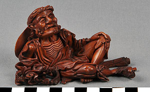 Thumbnail of Brush Rest: Li T’ieh-kuai, One of the Eight Daoist Immortals  (2010.03.0006A)