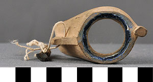 Thumbnail of One side of a Pair of Goggles (2010.07.0008A)