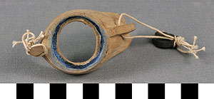 Thumbnail of One side of a Pair of Goggles (2010.07.0008B)