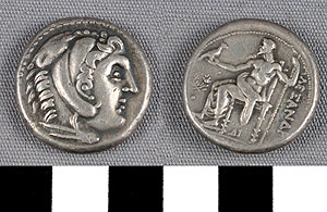 Thumbnail of Coin: Tetradrachm, Macedonia (2010.08.0003)