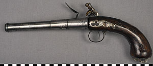 Thumbnail of Queen Anne Flintlock Pistol (2011.02.0011B)