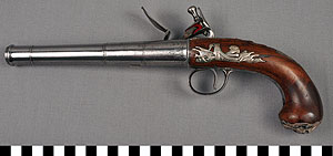 Thumbnail of Queen Anne Flintlock Pistol (2011.02.0017B)