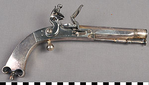 Thumbnail of Flintlock Highland Dress Pistol (2011.02.0026)