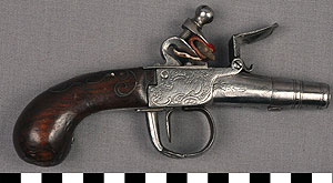 Thumbnail of Flintlock Pocket Pistol (2011.02.0027)
