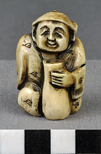 Thumbnail of Netsuke: Wine Pot Holder (2011.02.0036)