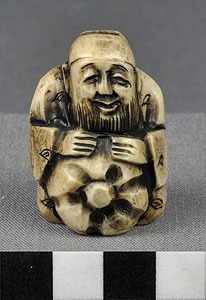 Thumbnail of Netsuke: Seated Old Man (2011.02.0042)
