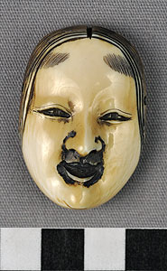 Thumbnail of Netsuke: Female Face Mask (2011.02.0054)