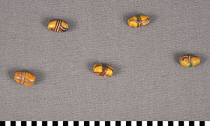 Thumbnail of Five Trade Beads (2012.03.0307)