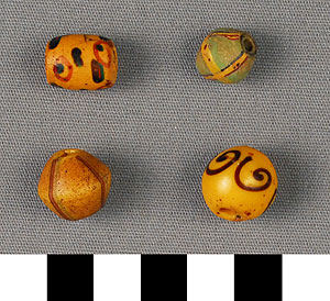 Thumbnail of Four Trade Beads (2012.03.0312)