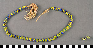 Thumbnail of String of Trade Beads and Two Individual Beads (2012.03.0332)