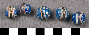 Thumbnail of Five Trade Beads (2012.03.0385)