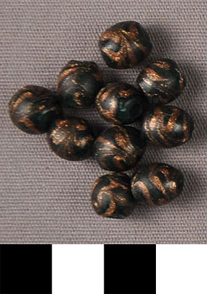 Thumbnail of Ten Trade Beads (2012.03.0403C)