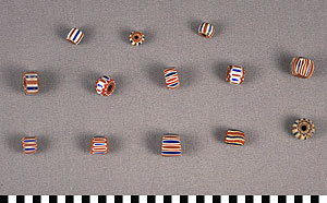 Thumbnail of Thirteen Trade Beads (2012.03.0427)