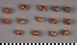 Thumbnail of Fourteen Trade Beads (2012.03.0430)